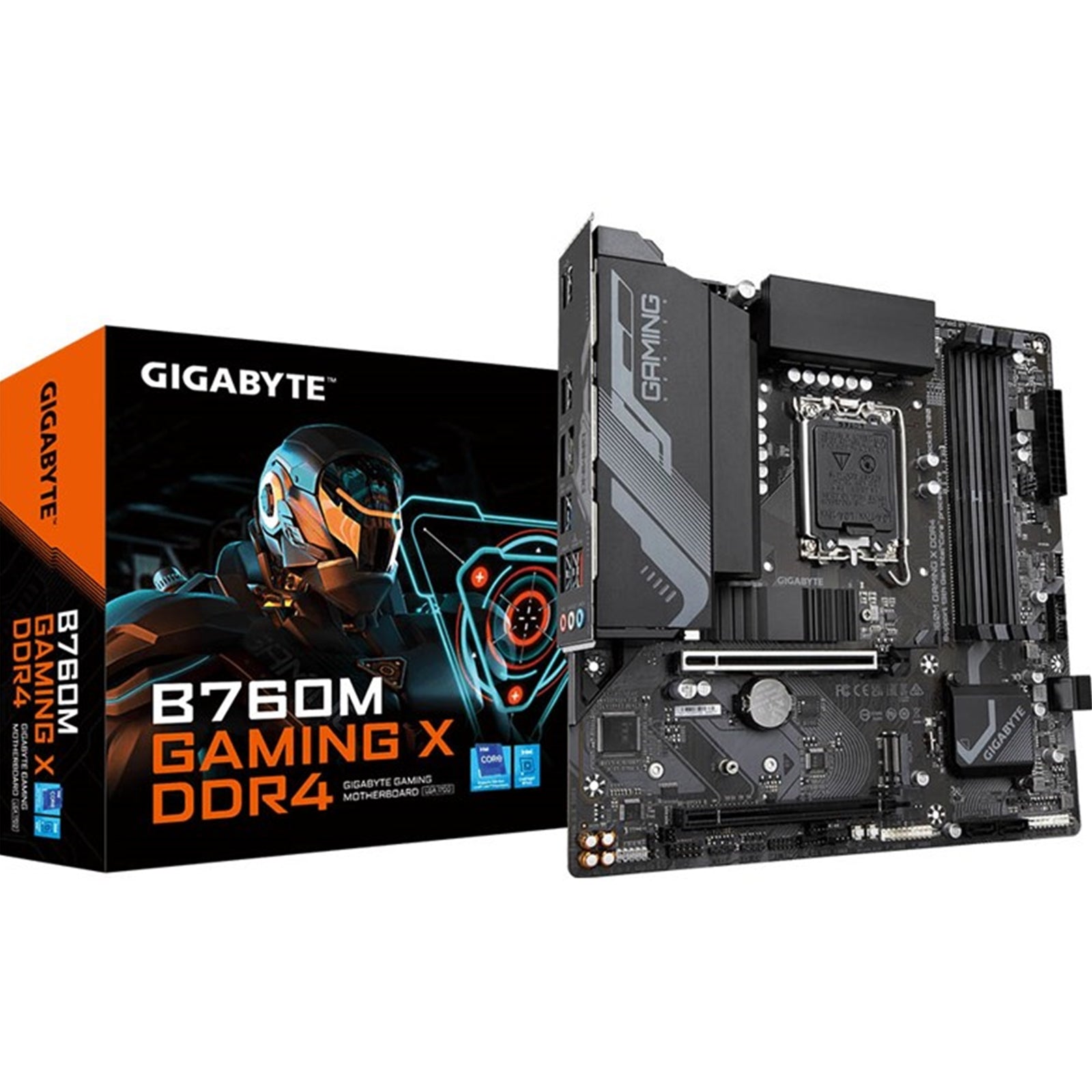 Gigabyte B760M GAMING X DDR4 Micro-ATX Motherboard LGA1700 2.5GbE Gigabyte B760M GAMING X DDR4 Micro-ATX Motherboard LGA1700 2.5GbE